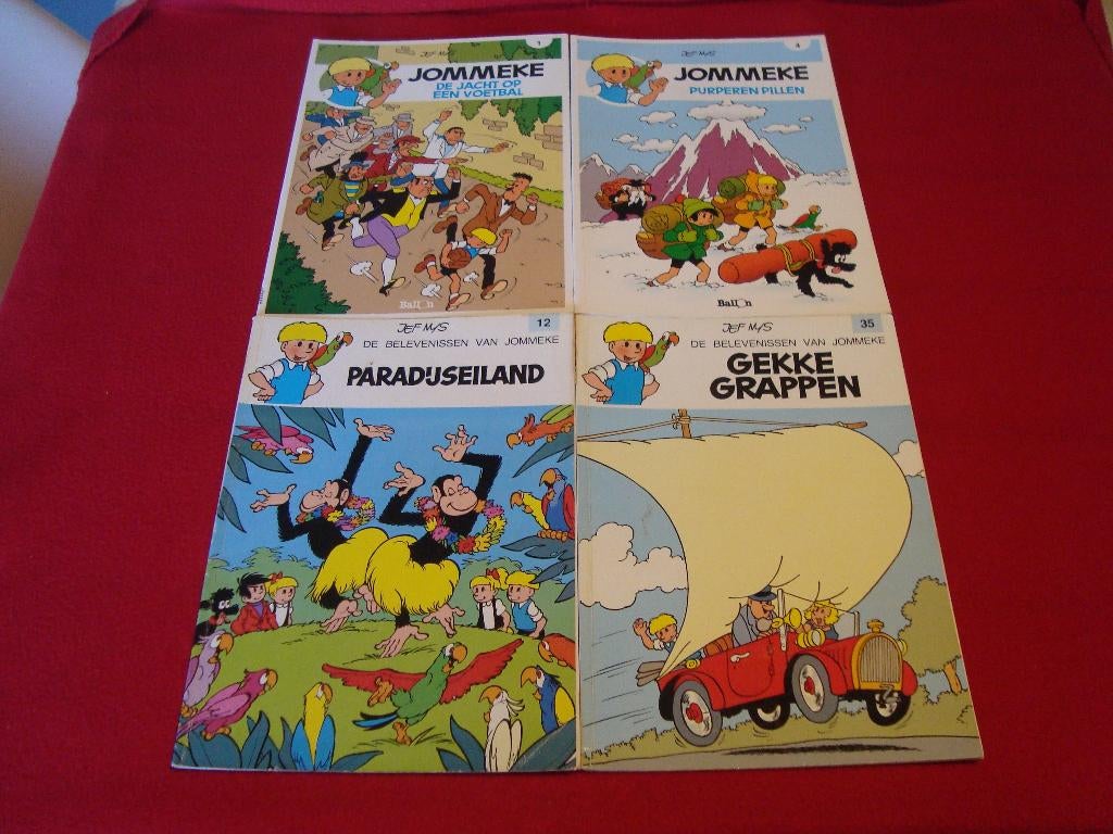 72 jommeke strips, Boeken, Meerdere stripboeken, Ophalen of Verzenden, Jef Nijs