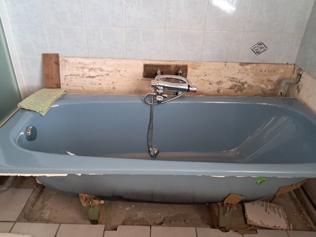 Baignoire émaillée, Bricolage & Construction, Sanitaire, Enlèvement, Comme neuf, Baignoire