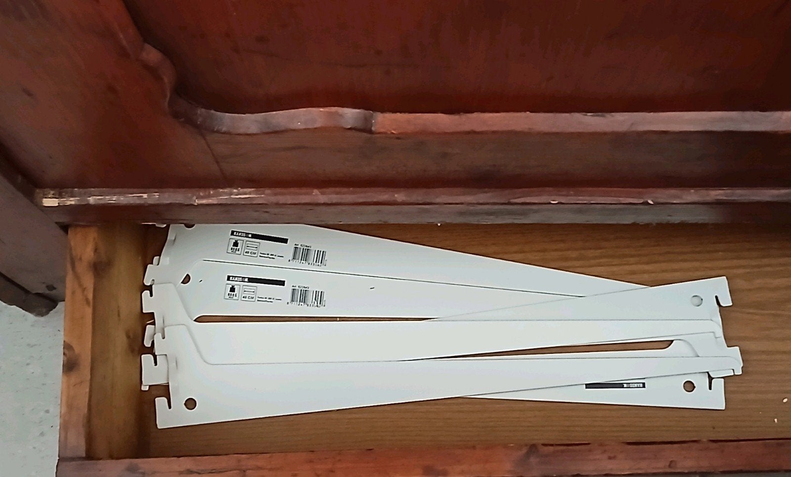 ✨️️ Set van 6 Handson Netherlands schuine plankdragers 40 cm, Ophalen, Zo goed als nieuw