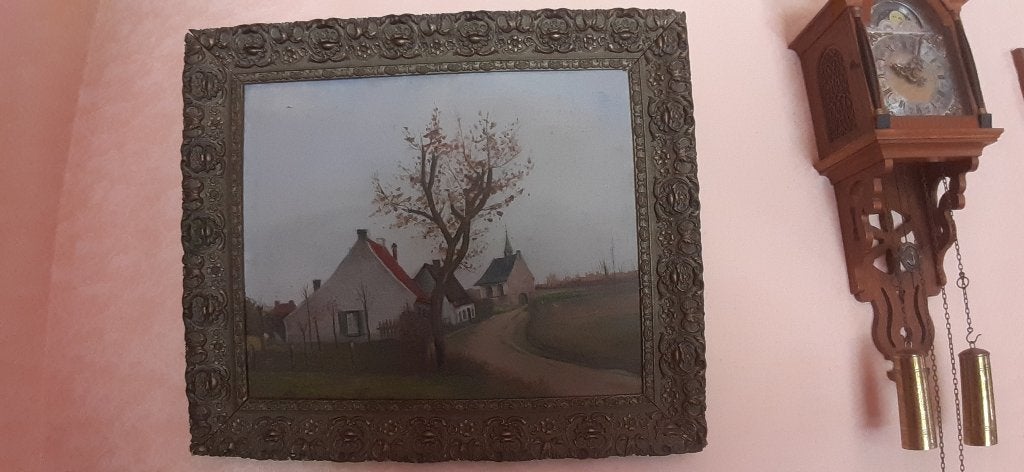 schilderij Kapel Ter Bede Kortrijk, Ophalen
