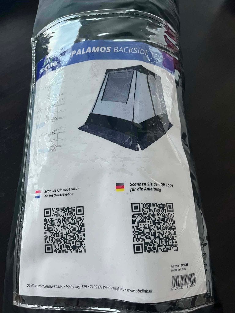 Achterkleptent NIEUW, Caravans en Kamperen, Ophalen, Nieuw