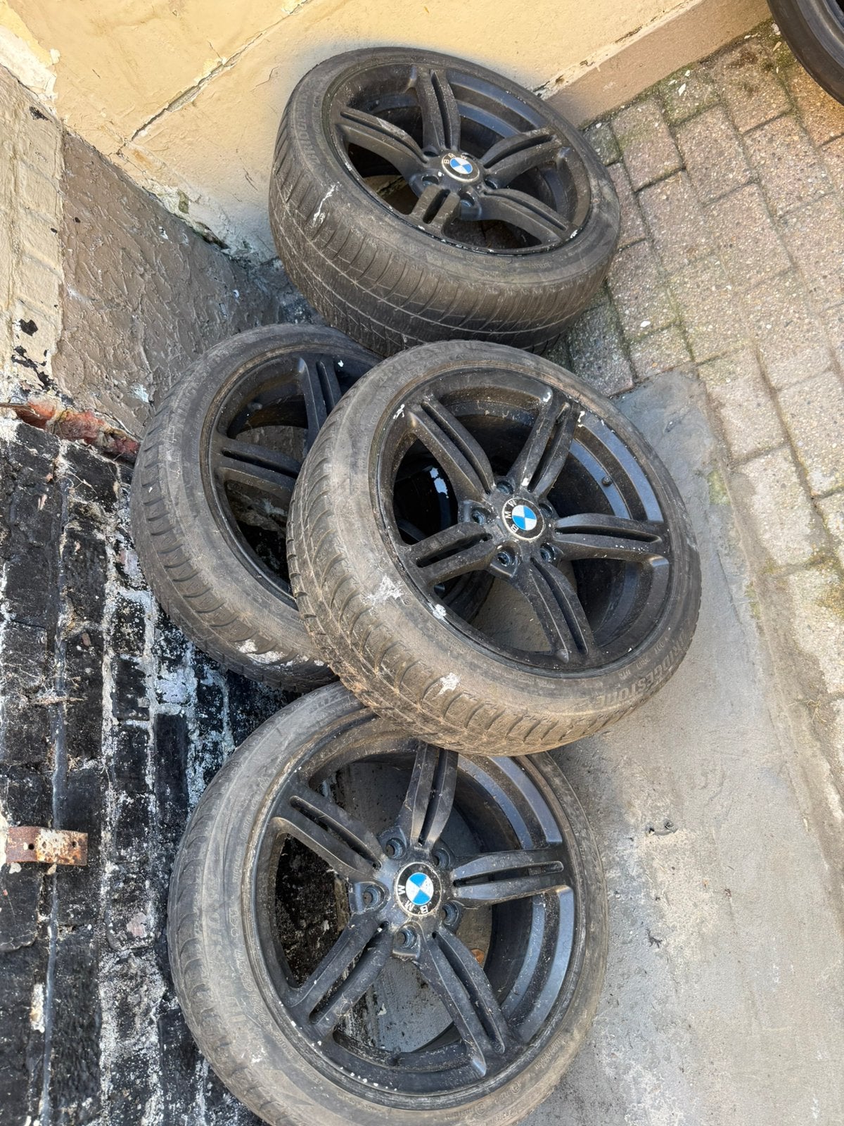 Pneus BMW série 3 avec jantes, Enlèvement, Pneu(s)