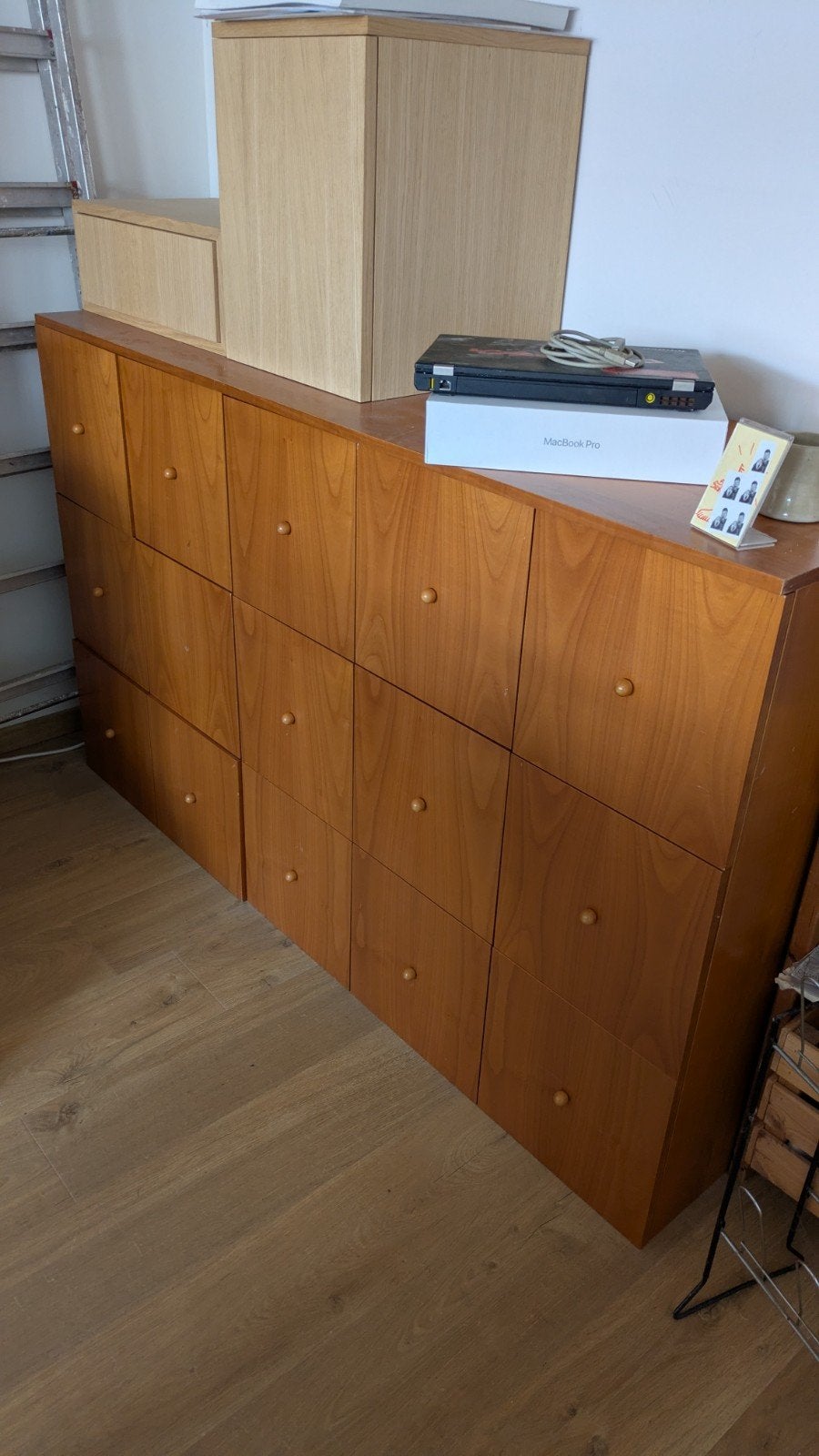 grote buffetkast, Ophalen