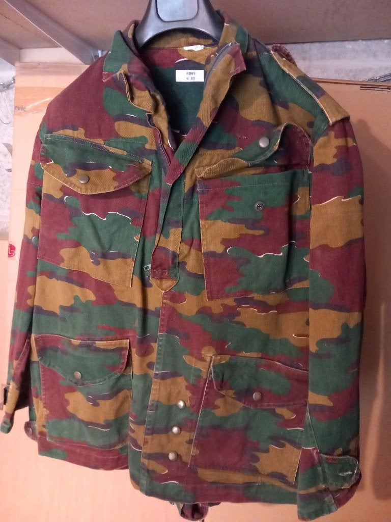 Veste militaire belge Para-Commando – années 1980 – bariolé, Vêtements | Hommes, Vestes | Hiver, Enlèvement, Porté, Taille 52/54 (L)