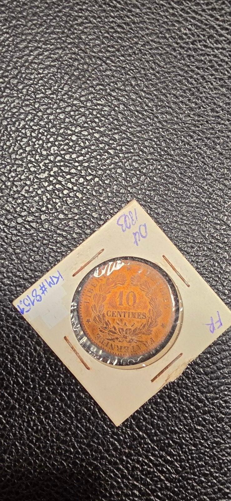 Frankrijk 10 centimes 1893 KM#815.1, Ophalen of Verzenden, Frankrijk
