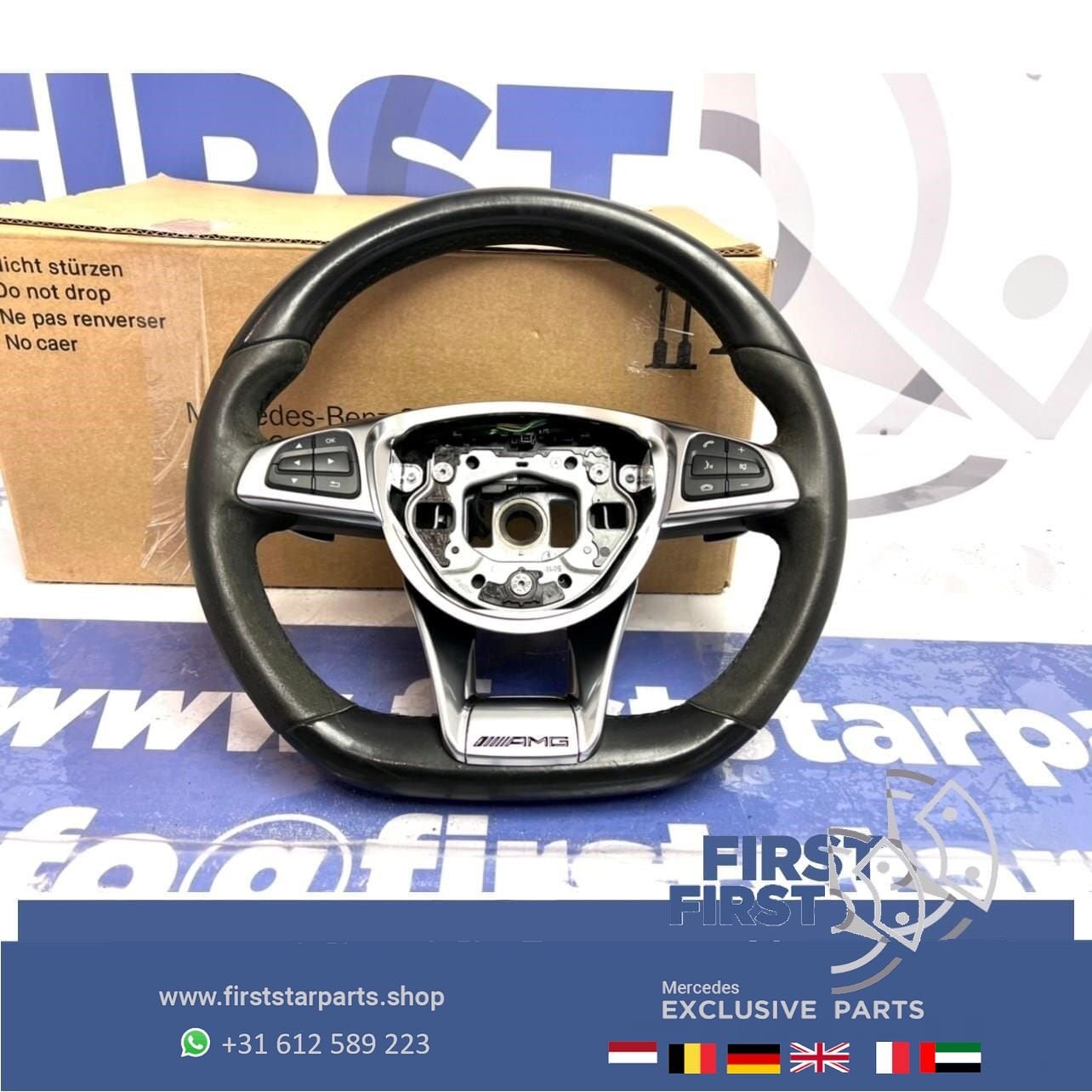 AMG STUUR Mercedes W176 W246 W117 W204 W212 W156 A B C CLA C, Auto-onderdelen, Gebruikt, -, Ophalen of Verzenden, -