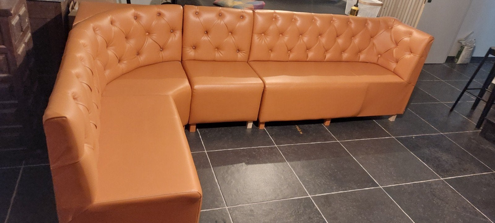 hoekbank, horecabank, eetbank, Huis en Inrichting, Ophalen