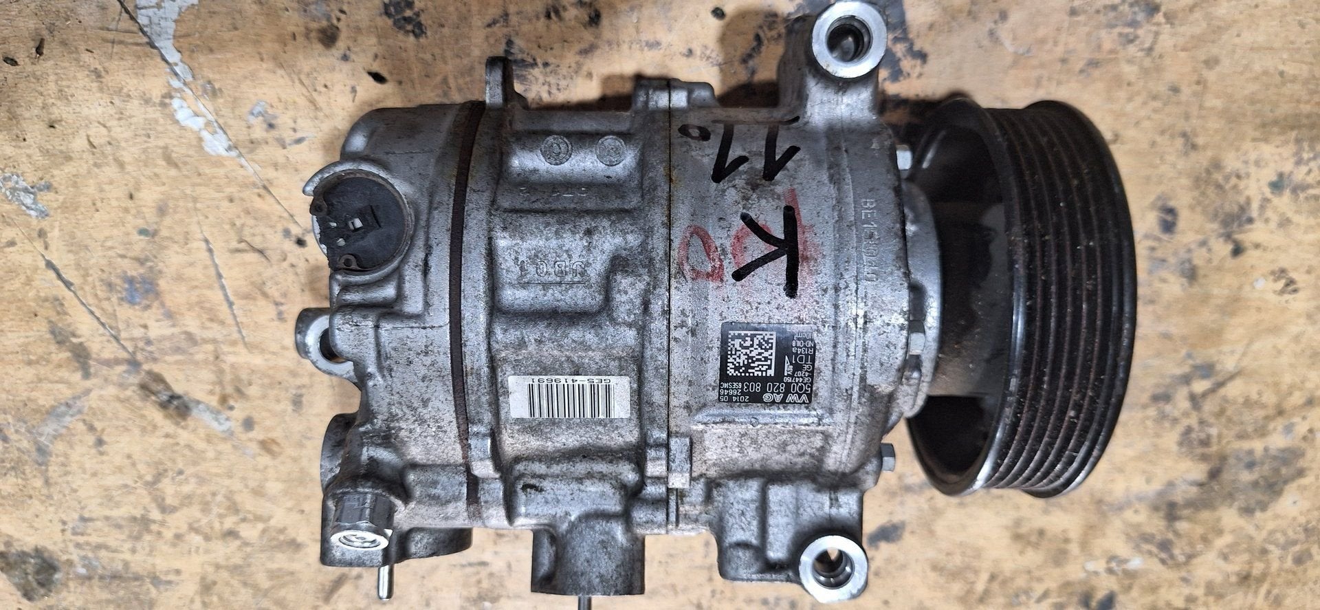 Originele Aircopomp VW Golf 7 / Polo / Audi A3 / Leon - 5Q0, Auto-onderdelen, Gebruikt, -, Volkswagen, -