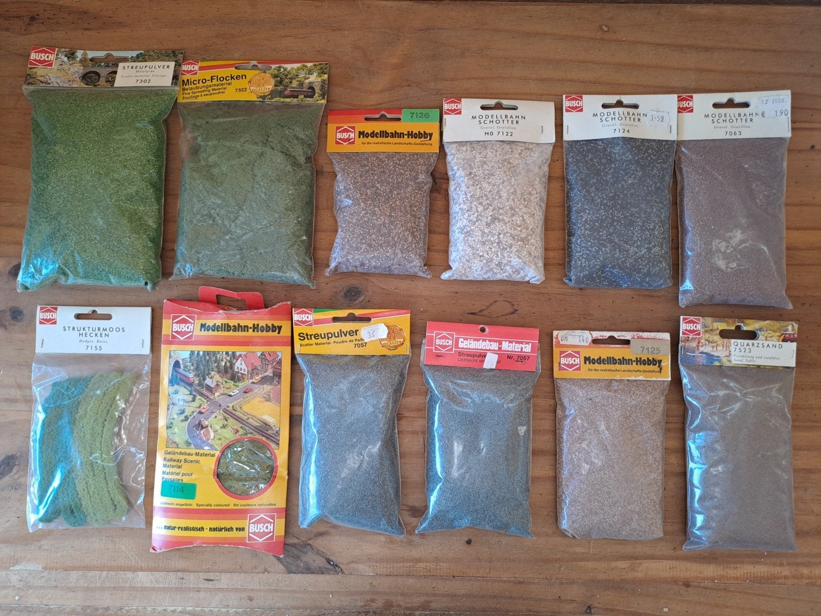 busch h0 lot strooisel strooimateriaal, Ophalen of Verzenden
