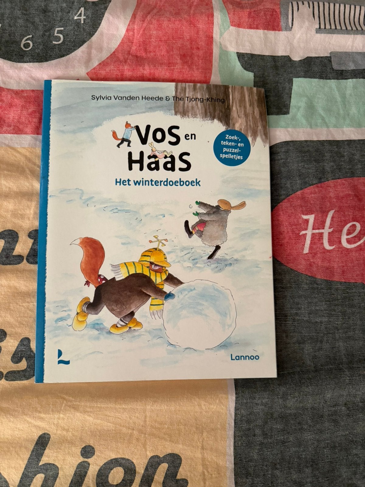 Doeboek vos en haas, Ophalen of Verzenden, Zo goed als nieuw
