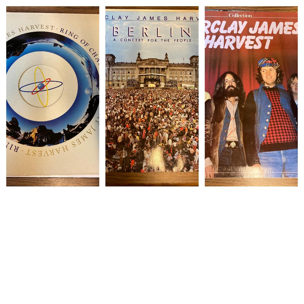 lot de 3 vinyles 33T Barclay James Harvest, Envoi, Utilisé