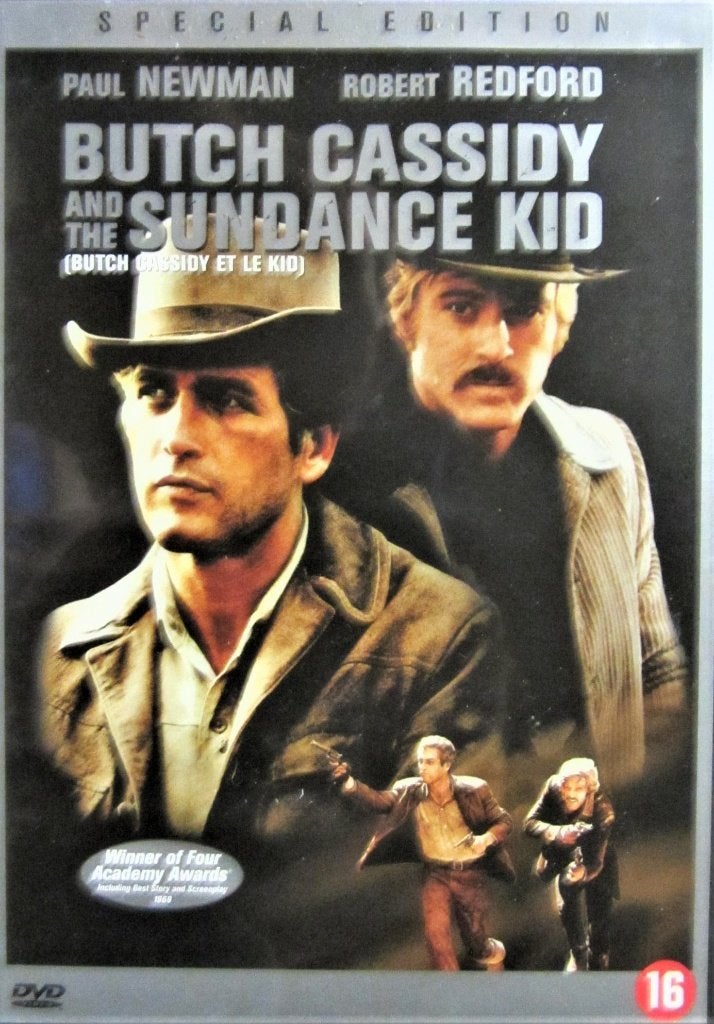 DVD WESTERN- BUTCH CASSIDY AND THE SUNDANCE KID (PAUL NEWMAN, Alle leeftijden, Ophalen of Verzenden, Zo goed als nieuw, Overige genres