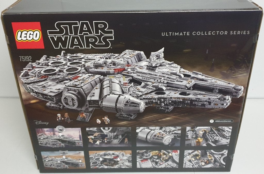 LEGO 75192 UCS Millennium Falcon – Verhuur, Star Wars, Lego, Ophalen of Verzenden, Complete set