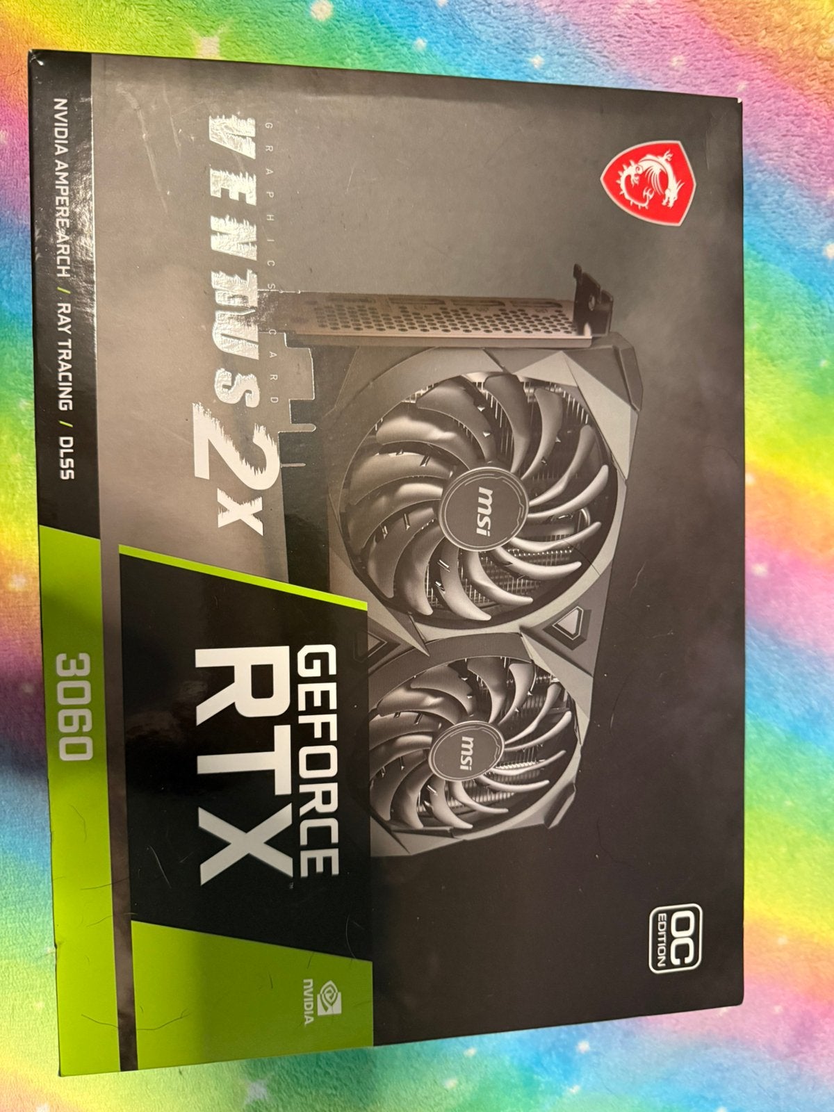 MSI GeForce RTX 3060 Ventus 2X 12G OC – NIEUW in folie, Computers en Software, Videokaarten, GDDR6, PCI-Express 4, Nieuw, Ophalen of Verzenden