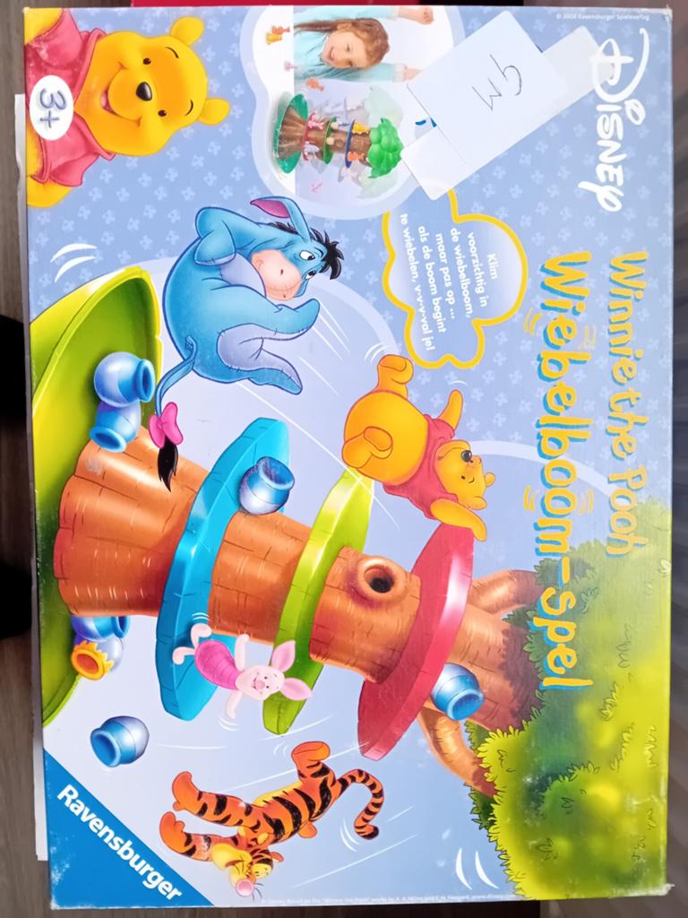 Wiebeltoren Disney winnie de pooh, Hobby & Loisirs créatifs, Jeux de société | Autre, Enlèvement