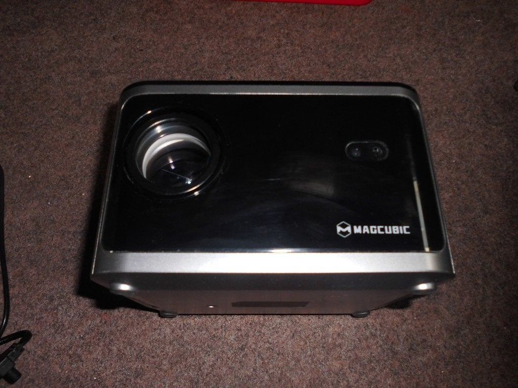 Magcubic HY350 Projector (Zwart), Ophalen, Zo goed als nieuw, Full HD (1080)