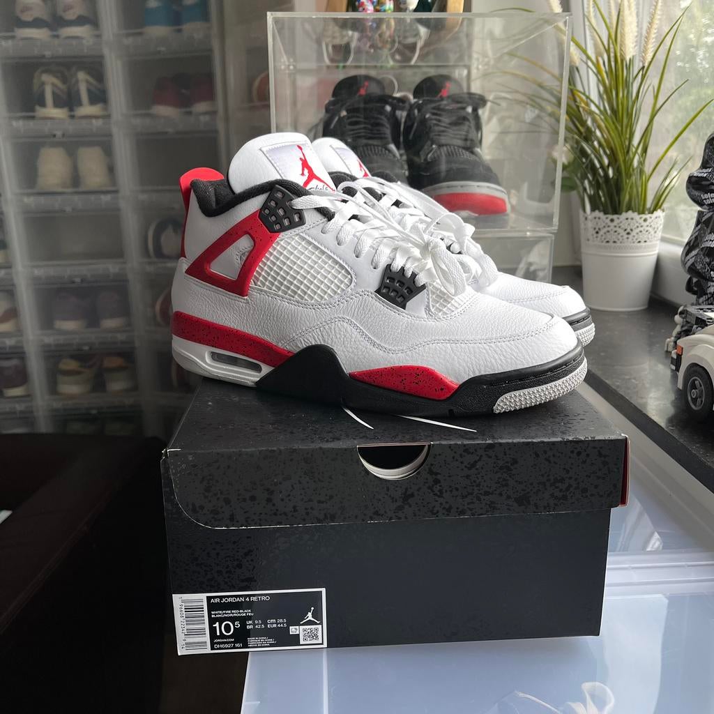 Nike air jordan 4 red cement, Ophalen of Verzenden, Nieuw, Sneakers