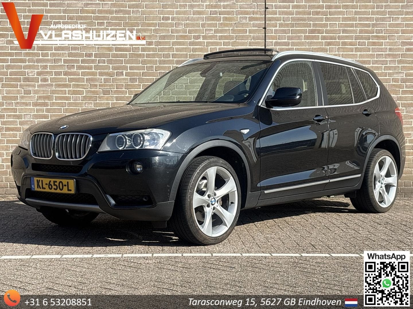 BMW X3 xDrive35i High Executive, Auto's, BMW, Automaat, 204 g/km, Zwart, SUV of Terreinwagen