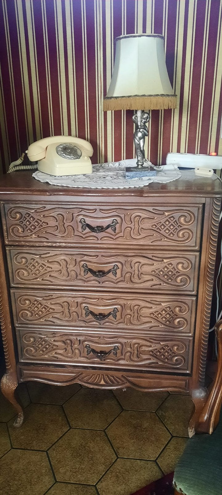 Mooie antiek hal commode uit nalatenschap, Ophalen, Zo goed als nieuw