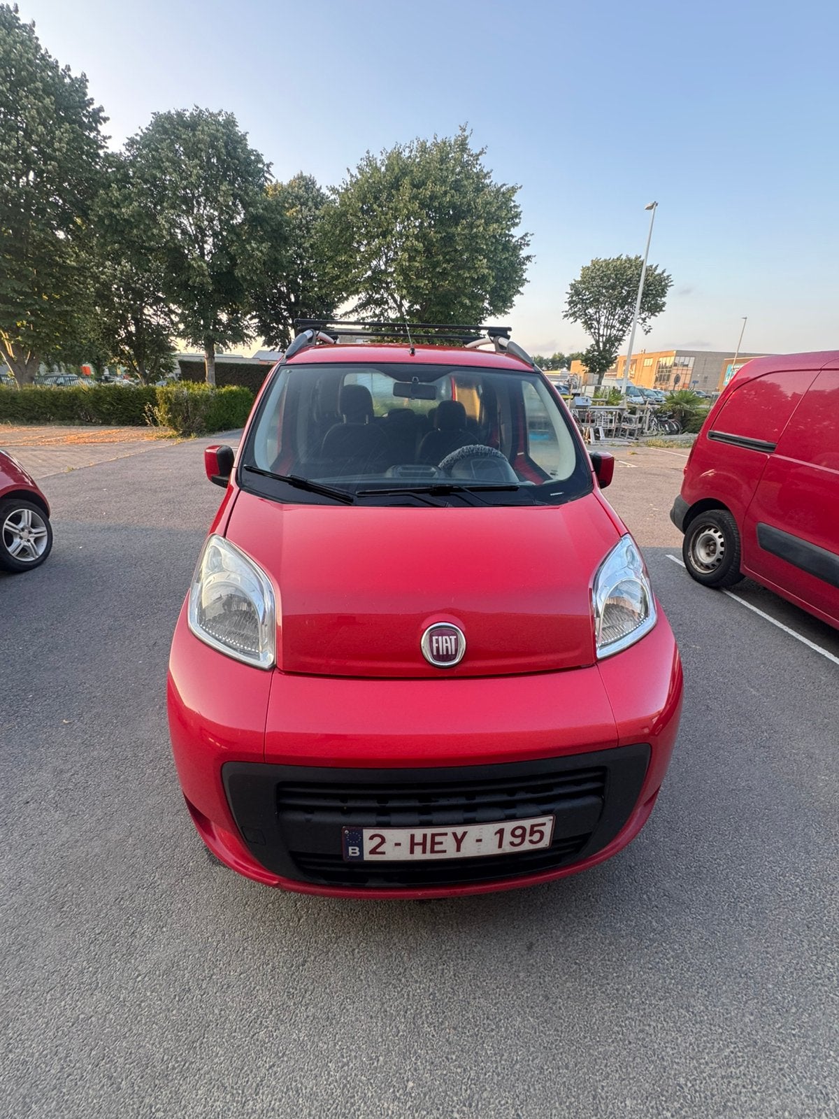 Fiat (stadsauto), Bedrijf, Stadsauto, Rood, Handgeschakeld