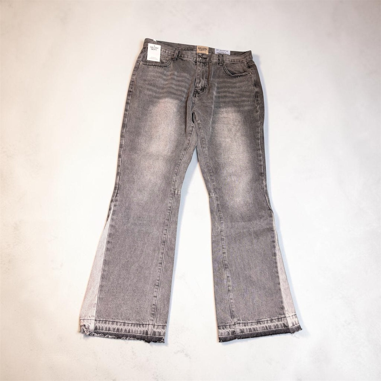 Streetwear Flared Jeans (Y2K / Skate) - Maat XL - Nieuw, Ophalen, Nieuw, Zwart