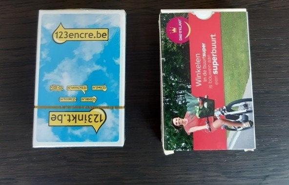 2 kaartspellen - card decks: nog nieuw, Hobby en Vrije tijd, Gezelschapsspellen | Kaartspellen, Nieuw, Ophalen of Verzenden