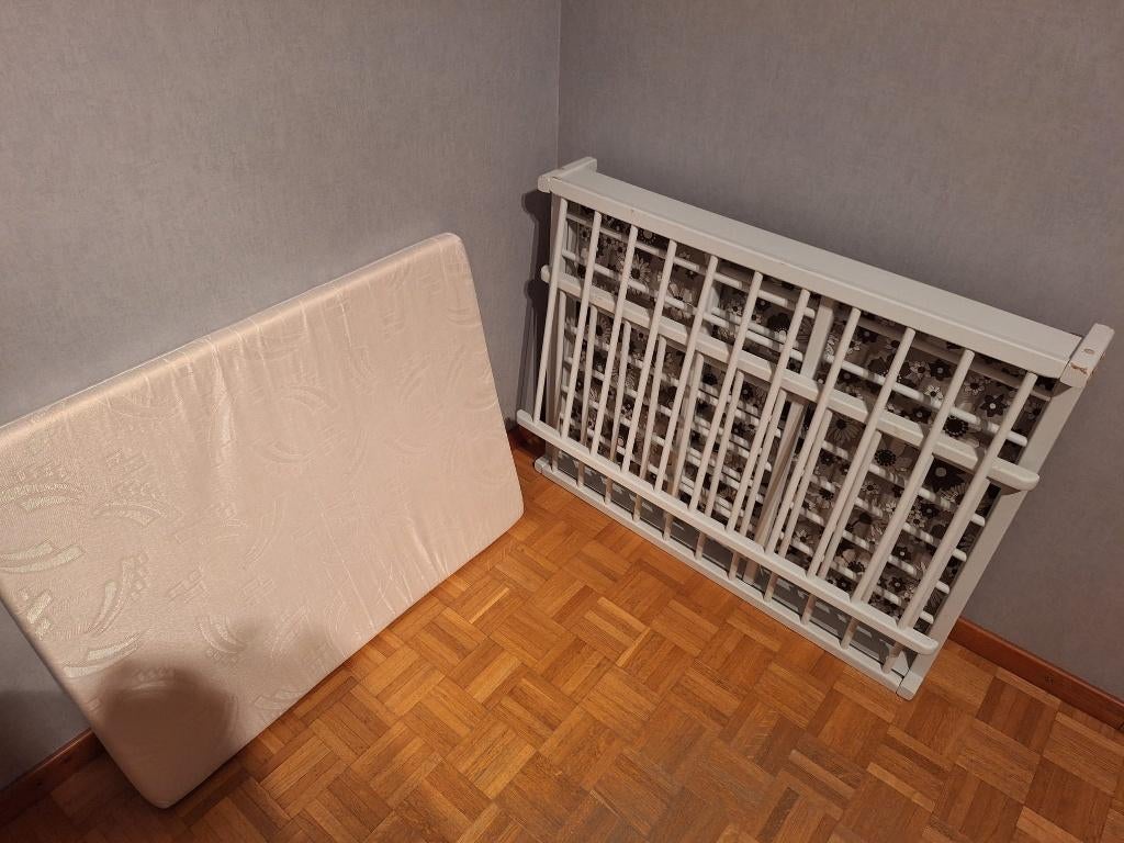 Opvouwbaar babypark met matras, Kinderen en Baby's, Ophalen, Gebruikt, Rechthoekig