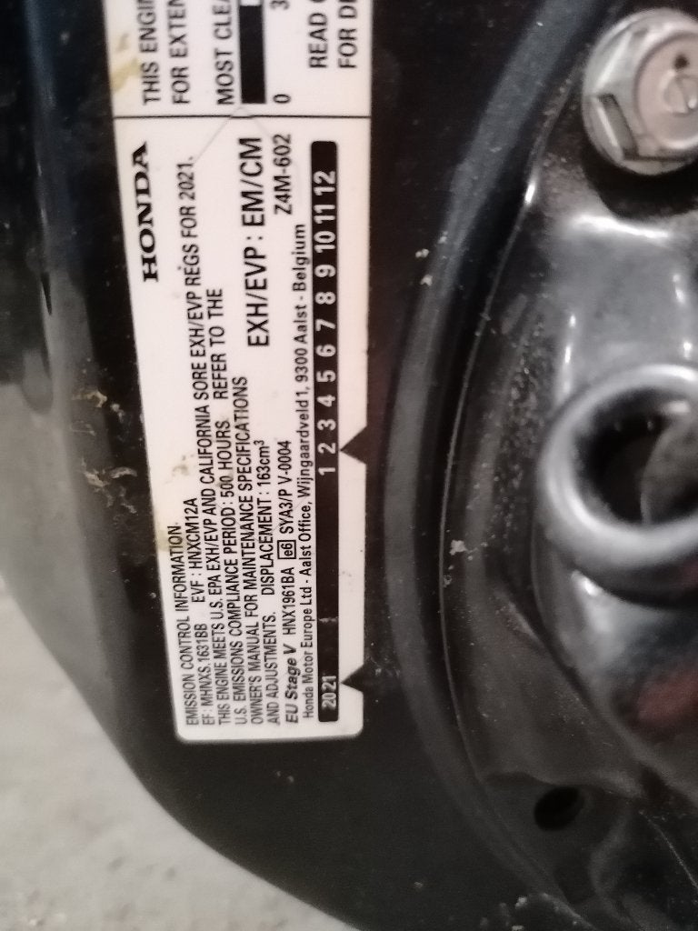 Motor Honda GX160 bj 2021, niet werkend, Doe-het-zelf en Bouw, Ophalen, Gebruikt