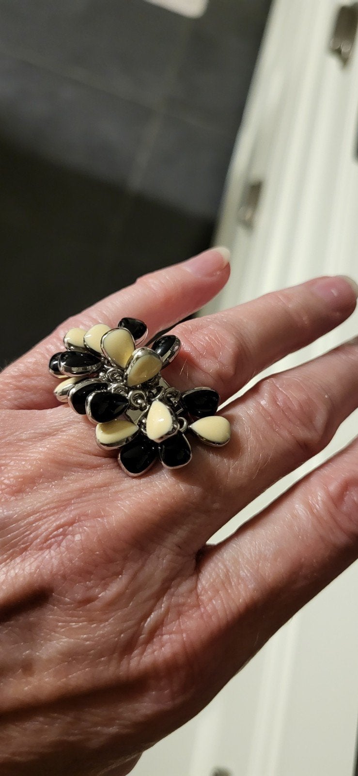 Swatch ring, Nieuw, Handtassen en Accessoires, Ophalen of Verzenden, Nieuw, IJzer of Staal, Dame