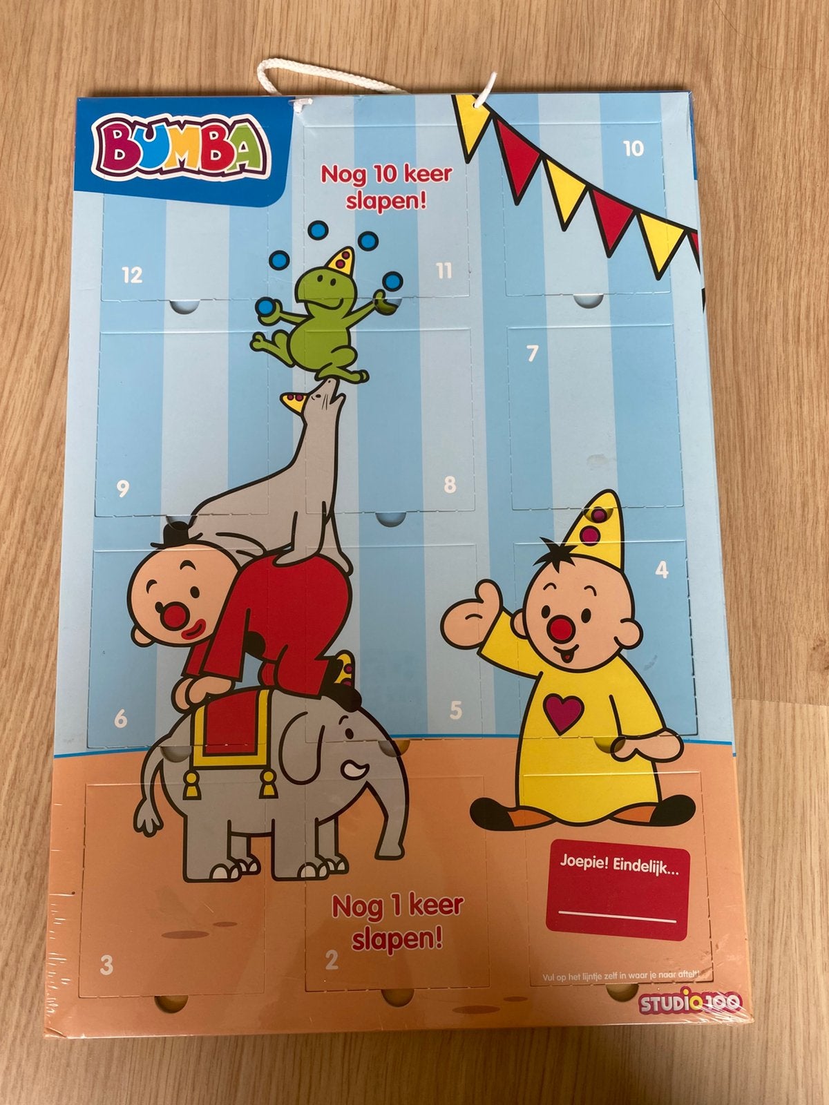Bumba : aftelkalender, Boeken, Kinderboeken | Baby's en Peuters, Ophalen of Verzenden, Nieuw