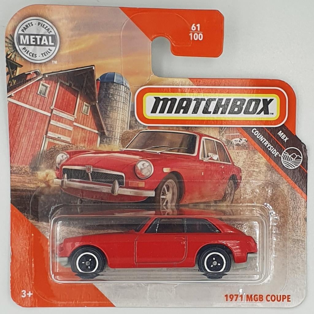 Matchbox - 1971 MGB Coupe - GKM20 - 1:64, Neuf, 333 Continental Boulevard, El Segundo, CA 90245, United States, Service.mattel.com