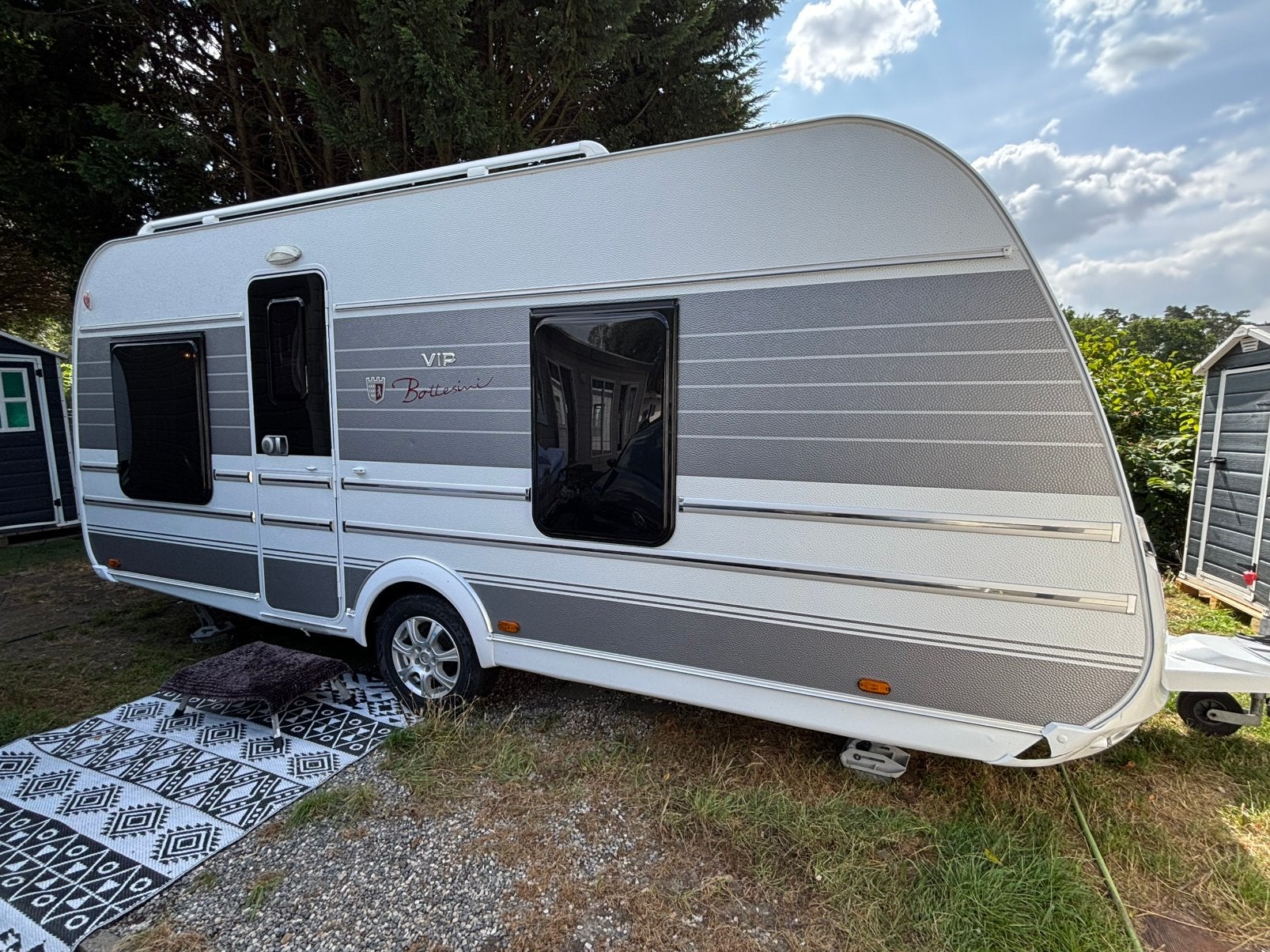 Caravan boressini 4.80m, Particulier, Douche