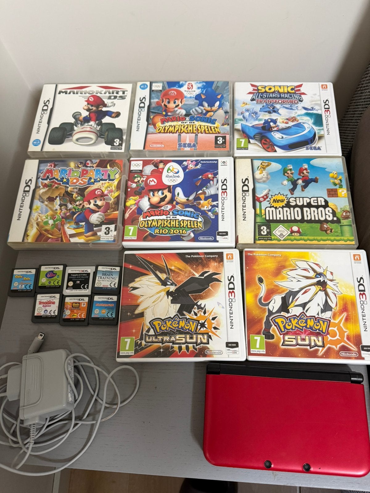 Nintendo 3DS XL + 15 topspellen ( Pokemon,Mario), Games en Spelcomputers, Spelcomputers | Nintendo 2DS en 3DS, Ophalen of Verzenden