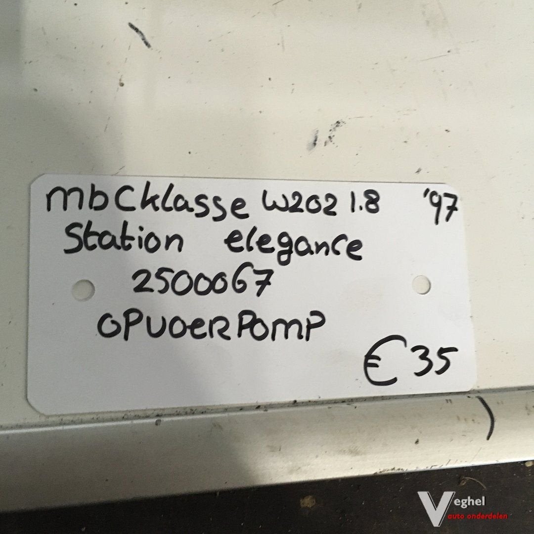Mercedes C klasse W202 1.8 Station  1997 wagennr 2500067  Op, -, Utilisé, -, -