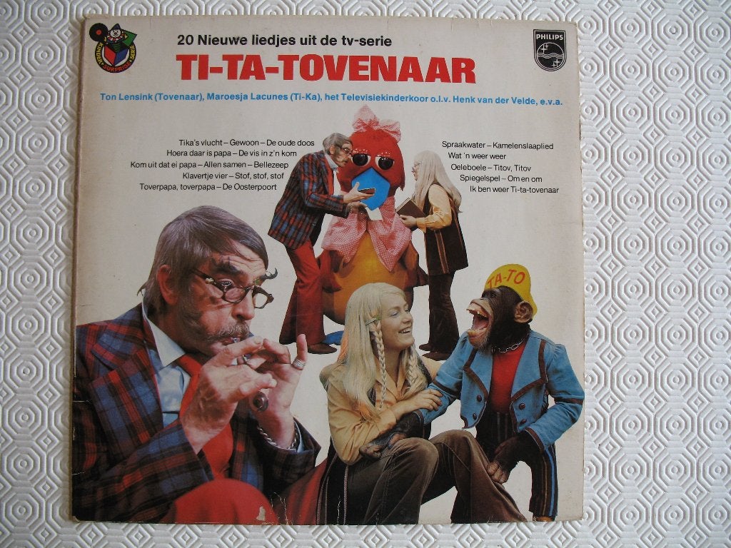 Ti-Ta-tovenaar, 20 nieuwe liedjes uit de tv-serie: lp 1973, CD & DVD, Vinyles | Enfants & Jeunesse, Enlèvement ou Envoi, LP