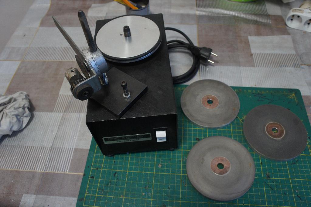 GRS Power Hone slijpmachine + 3 diamantschijven, Hobby & Loisirs créatifs, Bricolage, Abstract, Métal, Enlèvement ou Envoi, Comme neuf