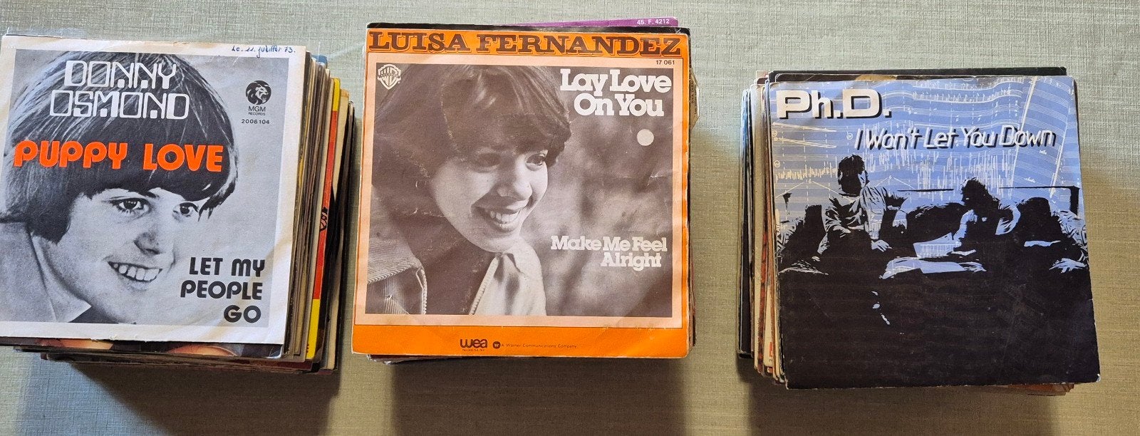 180 vinyl singels 7 inch., Enlèvement ou Envoi, 7 inch