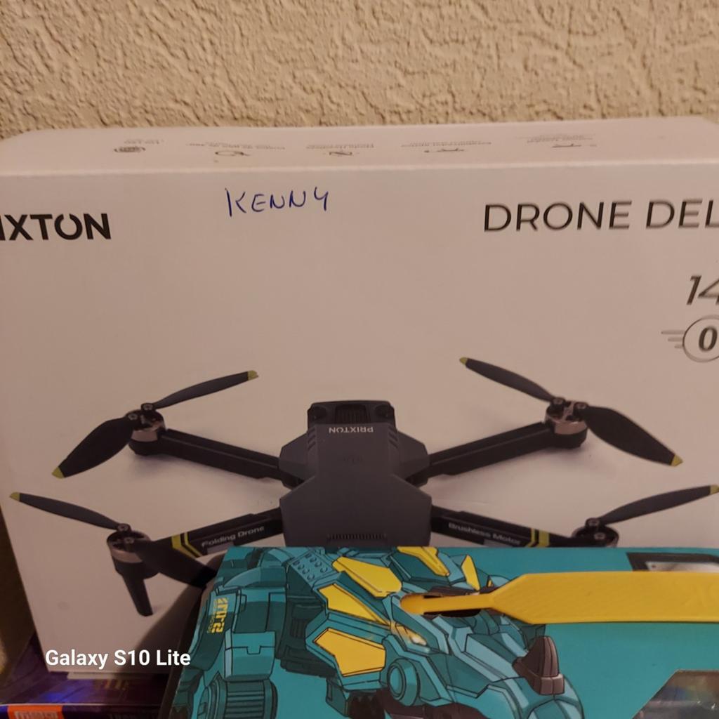 Nieuwe nog in doos Drone delta, 30 tot 45 minuten, Cameradrone, Auto Follow, Nieuw