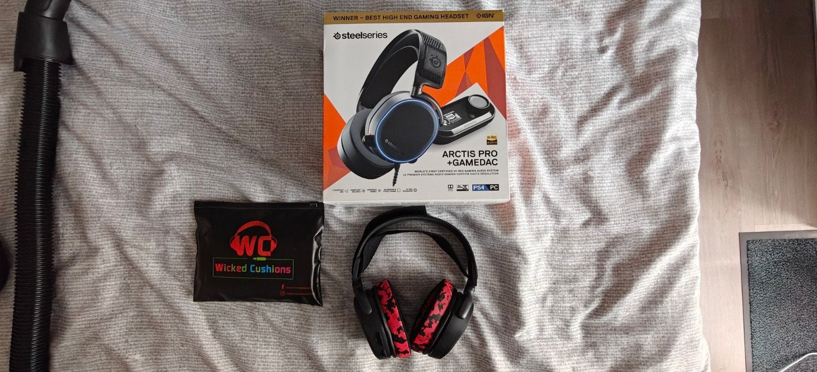 Steelseries Arctis Pro + GameDAC, Ophalen of Verzenden, Op oor (supra aural), Overige merken