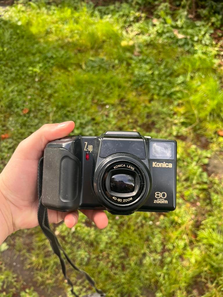 KONICA | Z-up 80 superZOOM.| analoge camera, TV, Hi-fi & Vidéo, Appareils photo analogiques, Enlèvement ou Envoi, Comme neuf, Konica