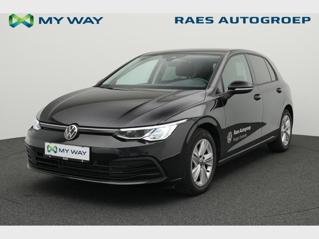 Volkswagen Golf VIII Golf 1.0 TSI Active OPF, https://public.car-pass.be/vhr/159f6ae1-5c1d-46be-ac14-ad5f46fbace8, Zwart, Handgeschakeld