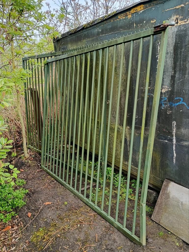 Poort gegalvaniseerd en gepoedercoat, Ophalen