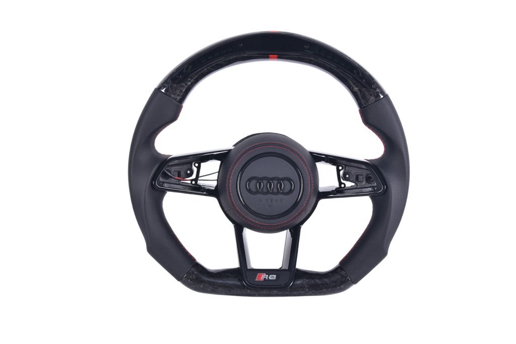 Audi RS3 RS4 RS5 RS6 RS7 Q3 carbon & leder sportstuur, Auto-onderdelen, Besturing, Audi, Nieuw, Verzenden
