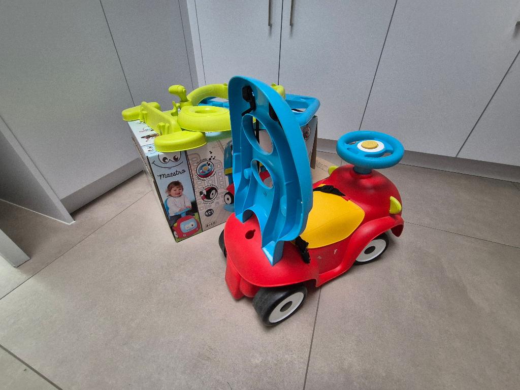 Smoby 4-in-1 Maestro loopauto, Kinderen en Baby's, Ophalen, Gebruikt, Jongen of Meisje