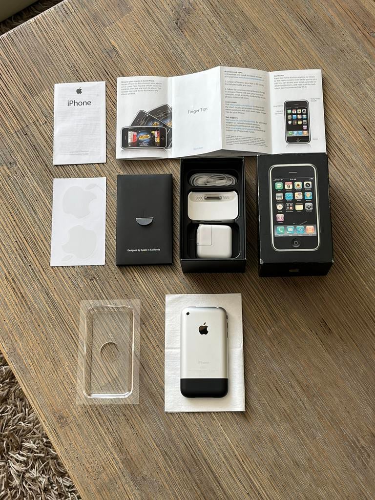 iPhone 2G 8GB uit 2007, eerste generatie NIEUW UNIEK!!, Telecommunicatie, Mobiele telefoons | Apple iPhone, Ophalen of Verzenden