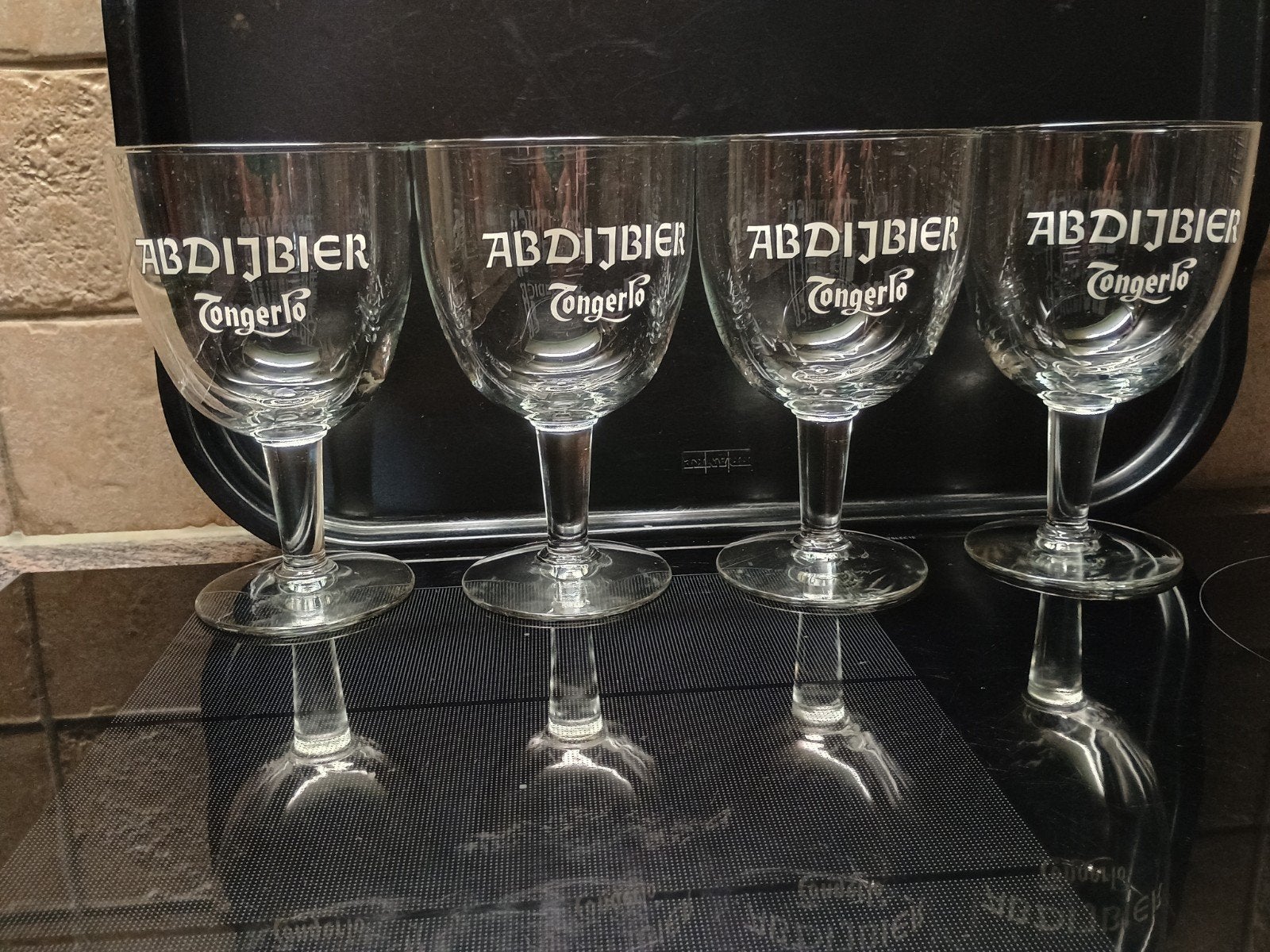 Tongerlo abdijbier glazen, Ophalen of Verzenden