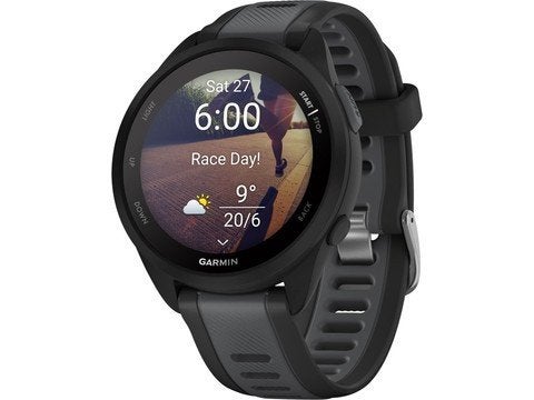 Garmin Forerunner 165 NIEUW !!, Bijoux, Sacs & Beauté, Montres de sport, Neuf, Étanche, Gris, Enlèvement ou Envoi