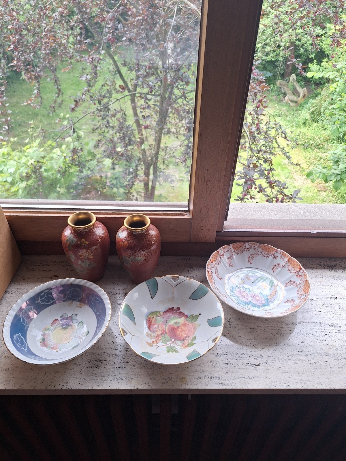 Vases et bols en porcelaine, Antiquités & Art, Enlèvement