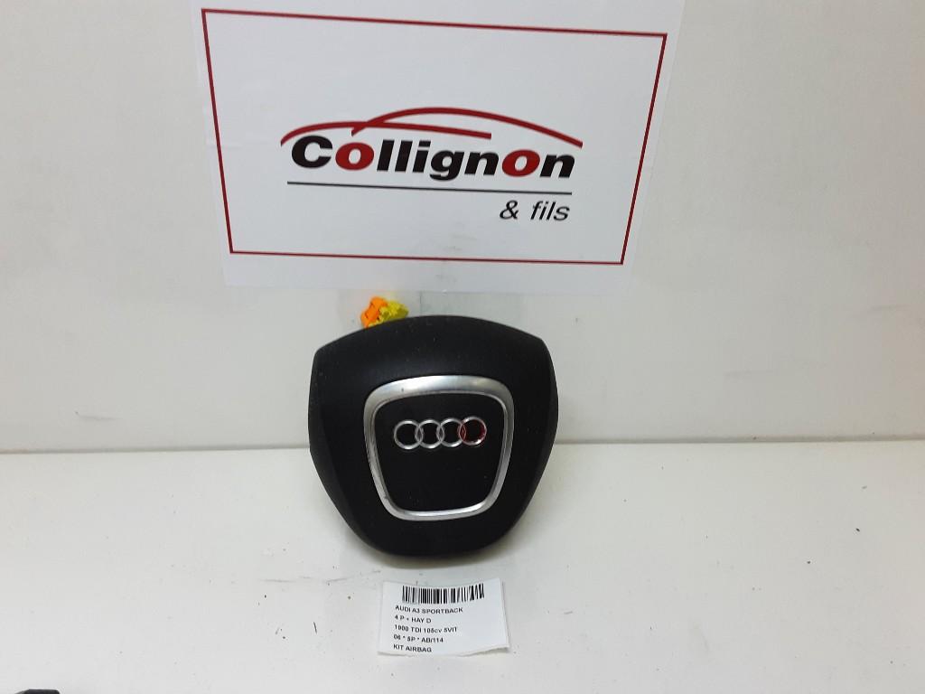 AIRBAG VOLANT Audi A3 Sportback (8PA) (8P0880201AM), Autos : Pièces & Accessoires, Autres pièces automobiles, Audi, Utilisé