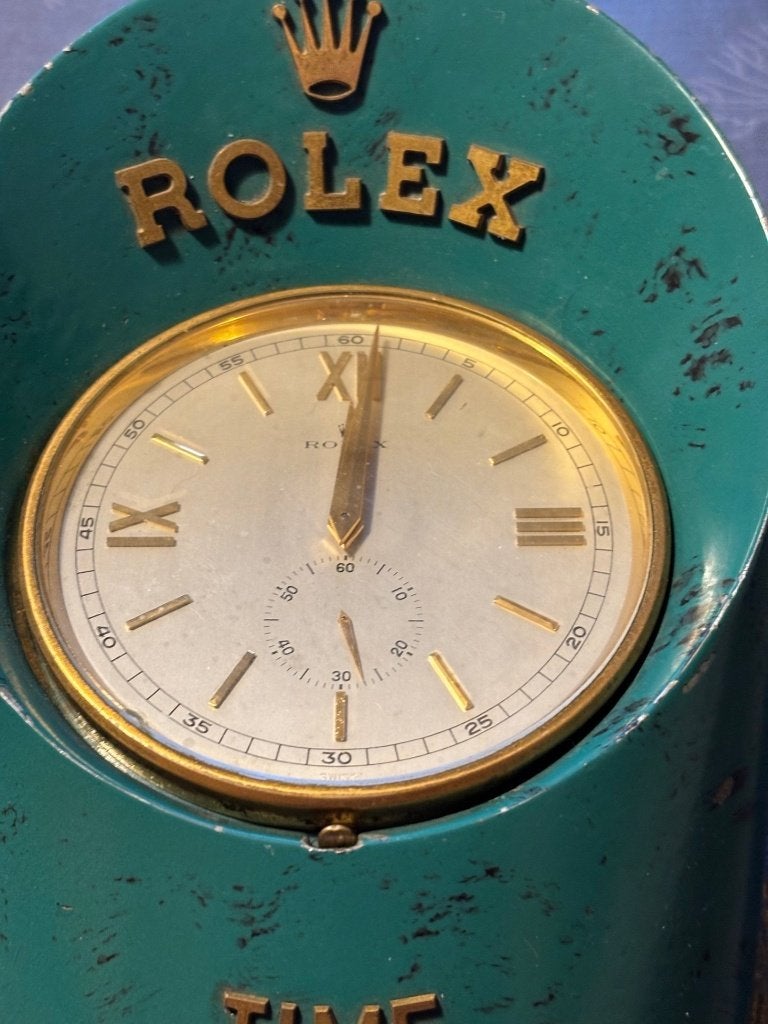Exceptionnel : Horloge Rolex « Sabot » - Circa 1960, Bijoux, Sacs & Beauté, Autres marques, Acier, Doré, Montre de poche